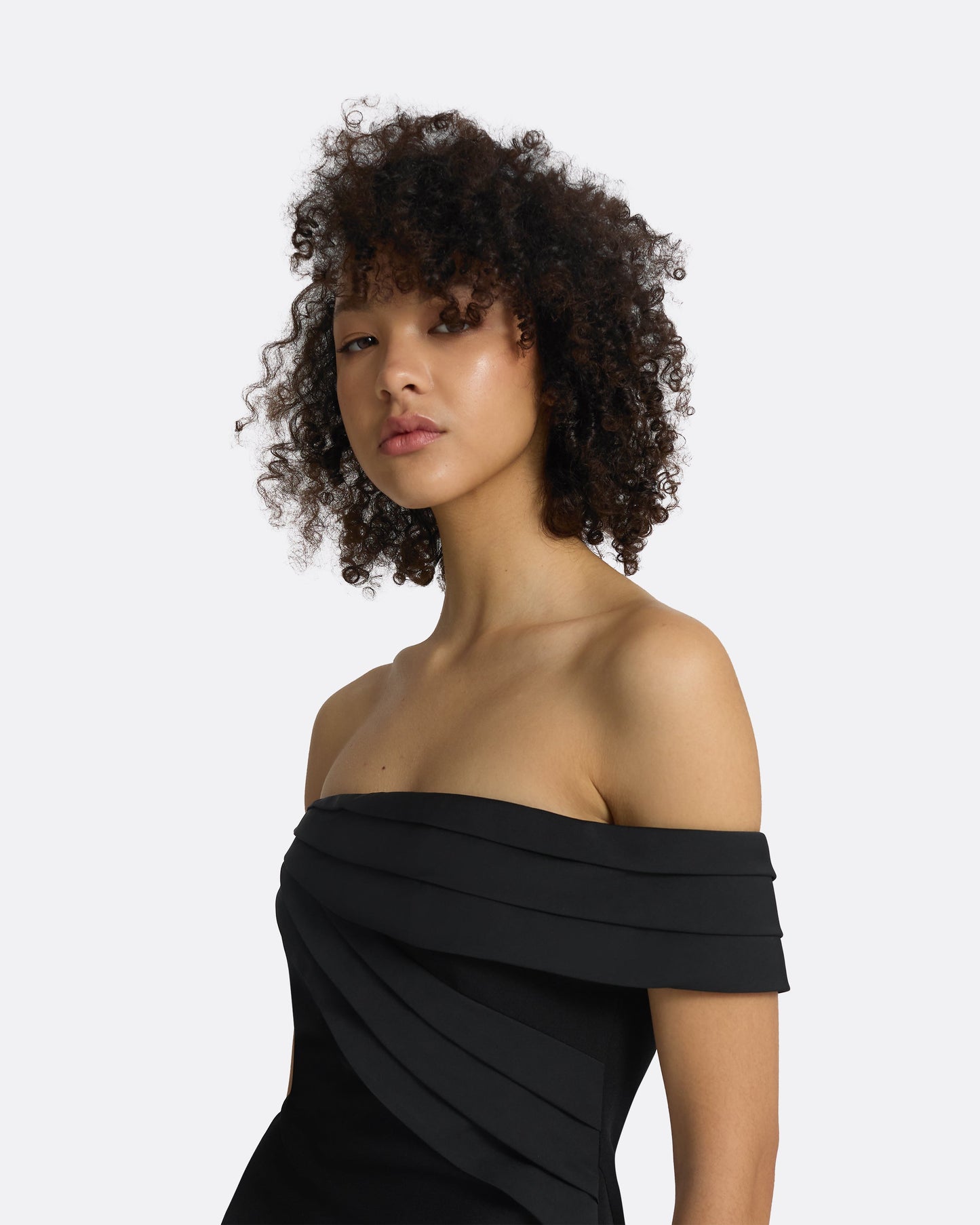 Serilda Black Long Dress