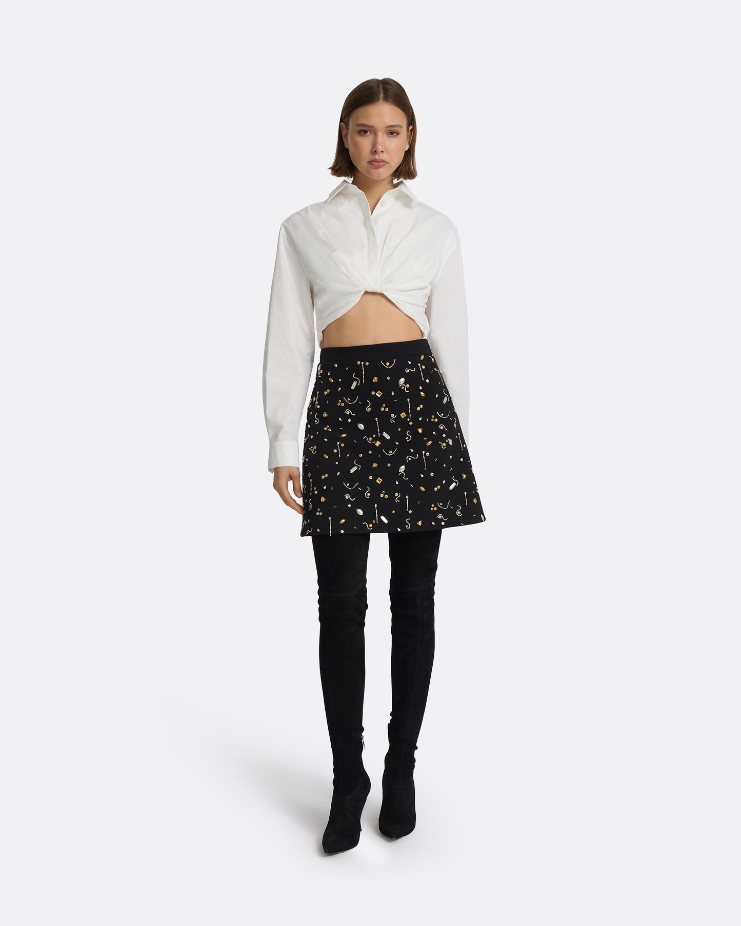 Bronagh Black & Celestial Scatter Skirt