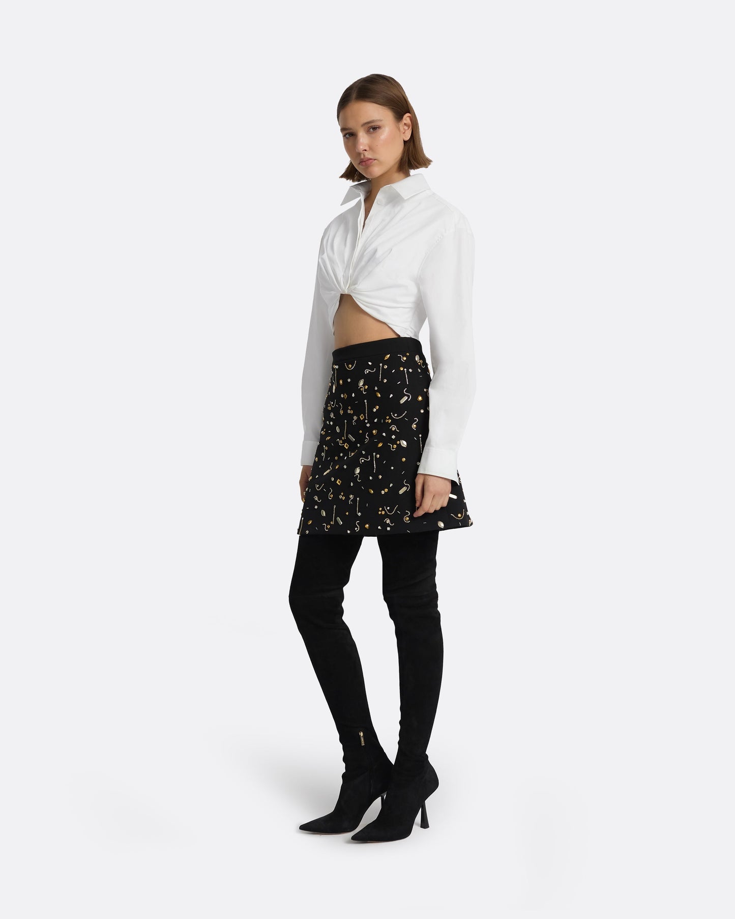 Bronagh Black & Celestial Scatter Skirt