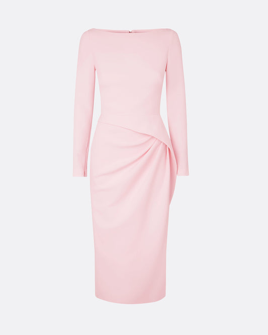 Craina Peony Blush Midi Dress