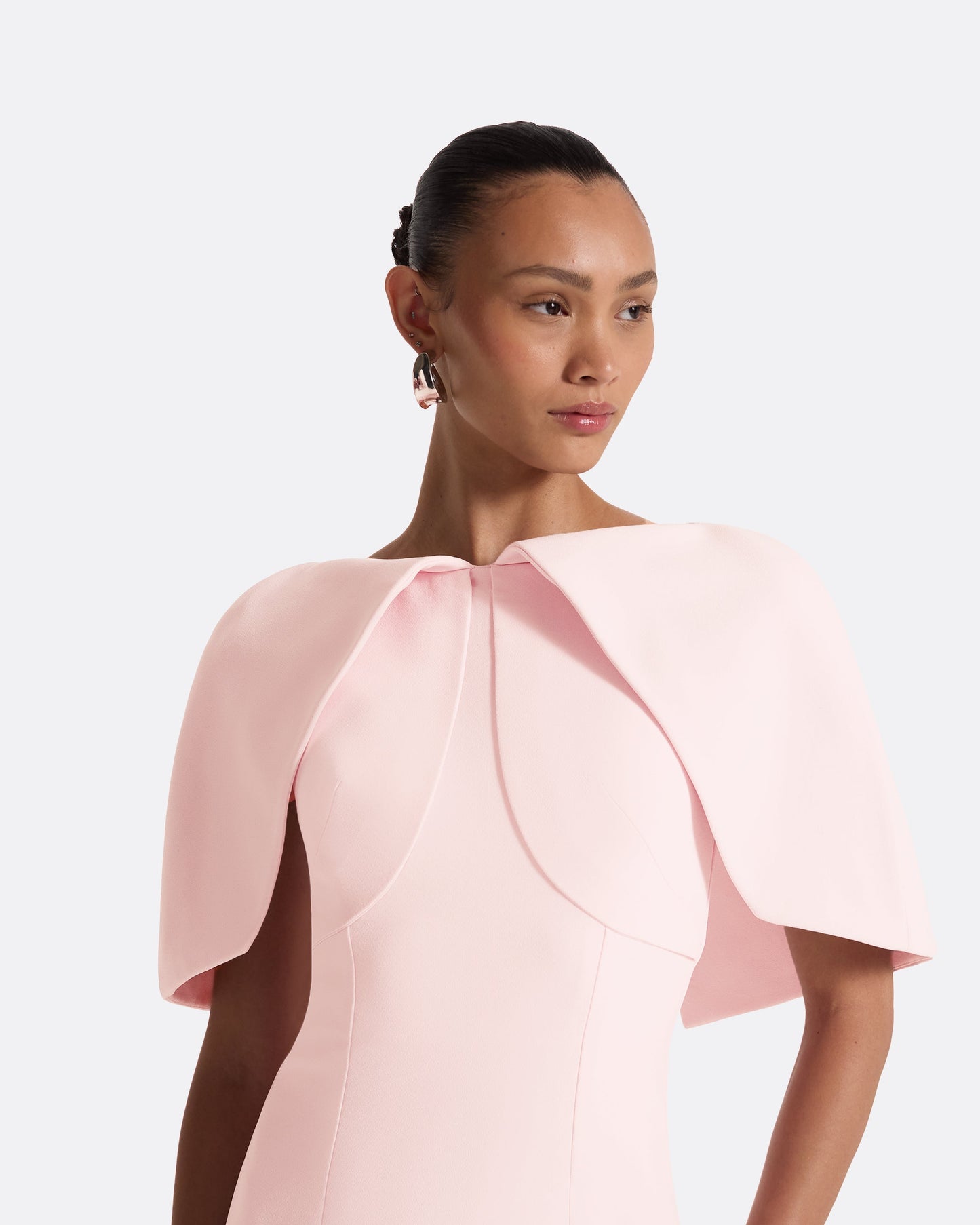 Barb Peony Blush Midi Dress