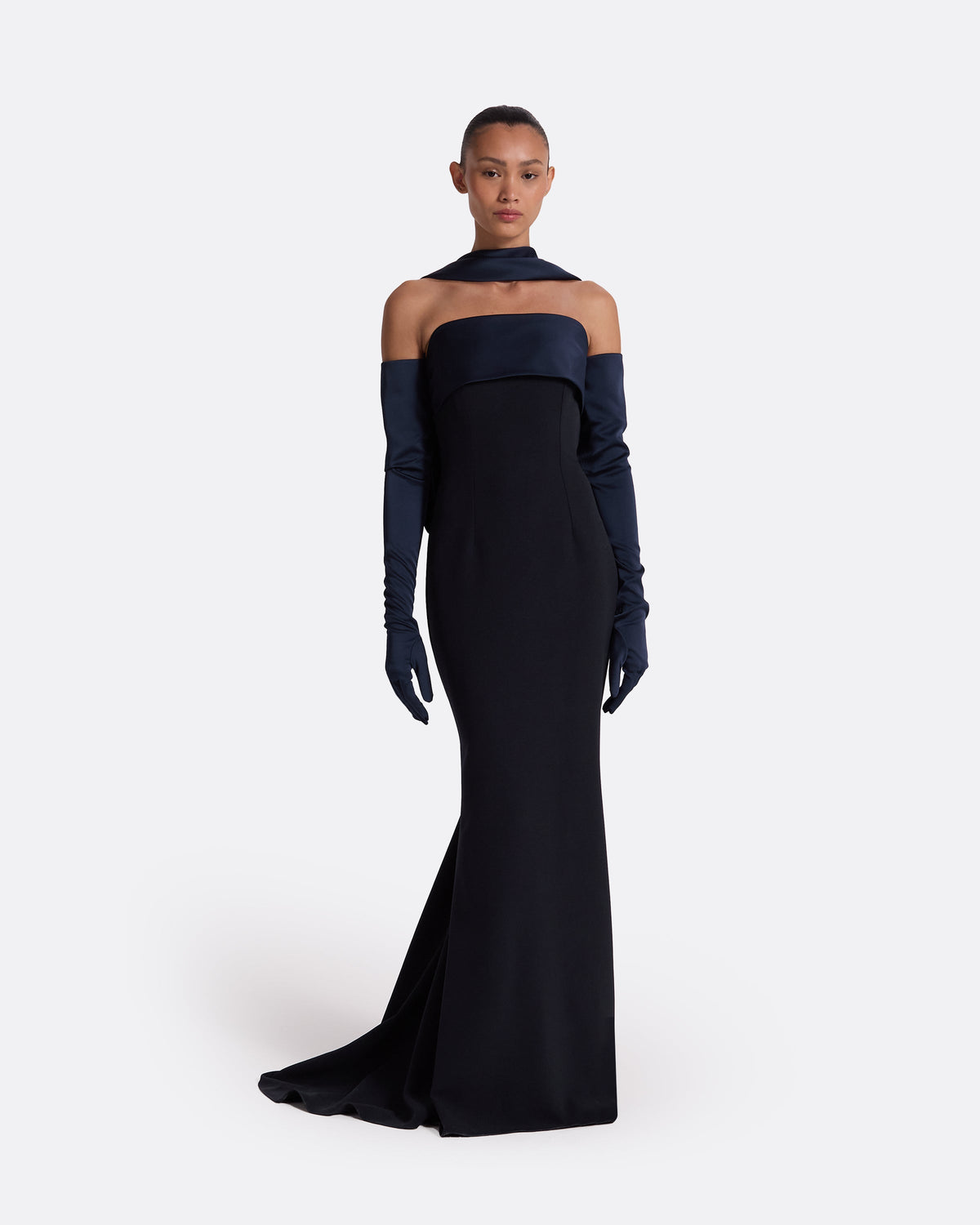 Roshana Midnight Long Dress