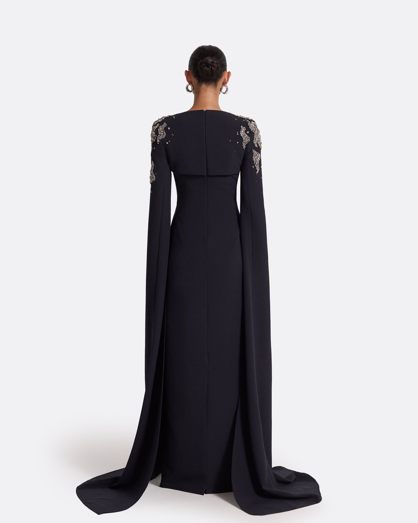 Sarita Midnight Navy Long Dress