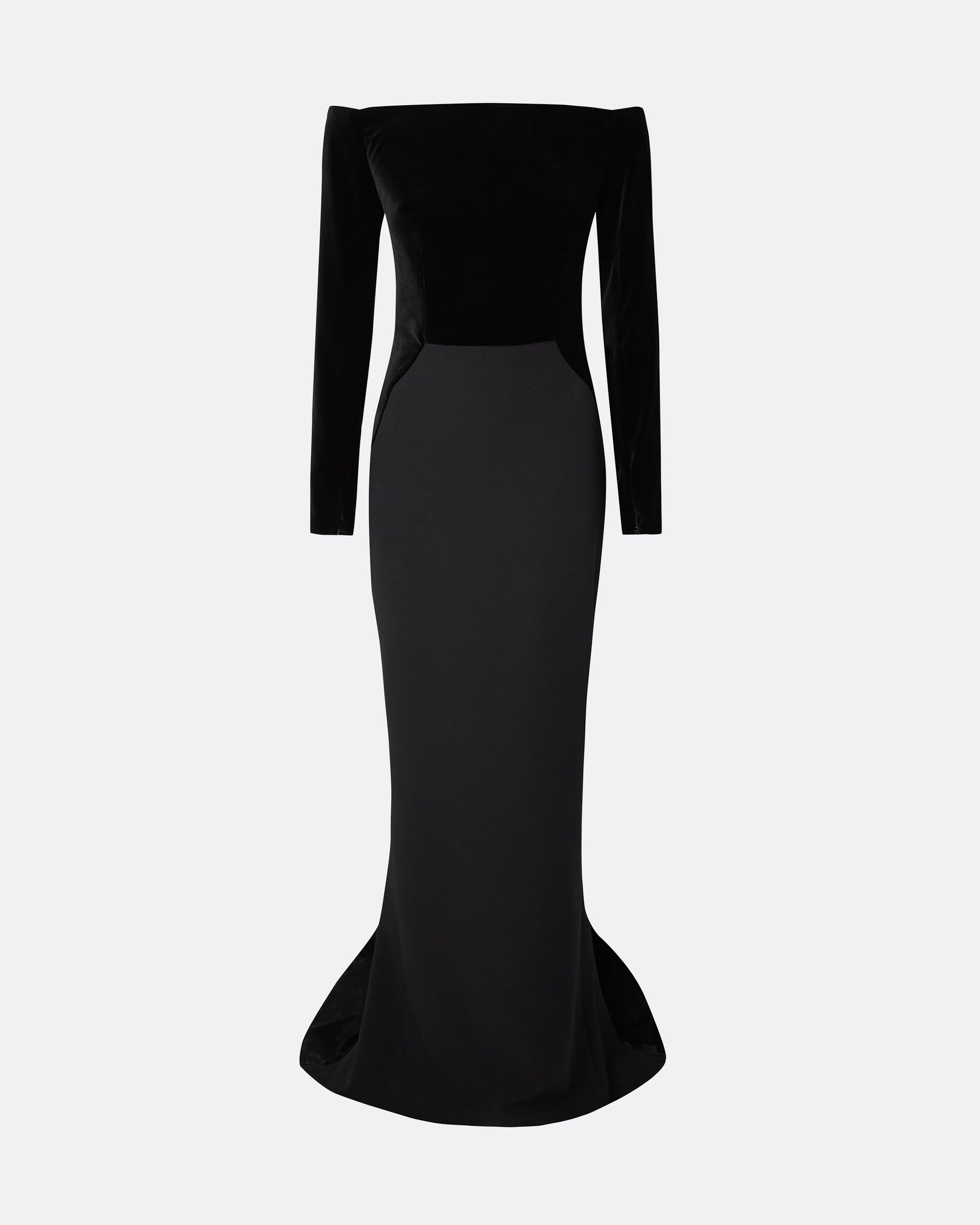cheap long black dress with sleeves Petal and Pup Briar Long Sleeve Dress