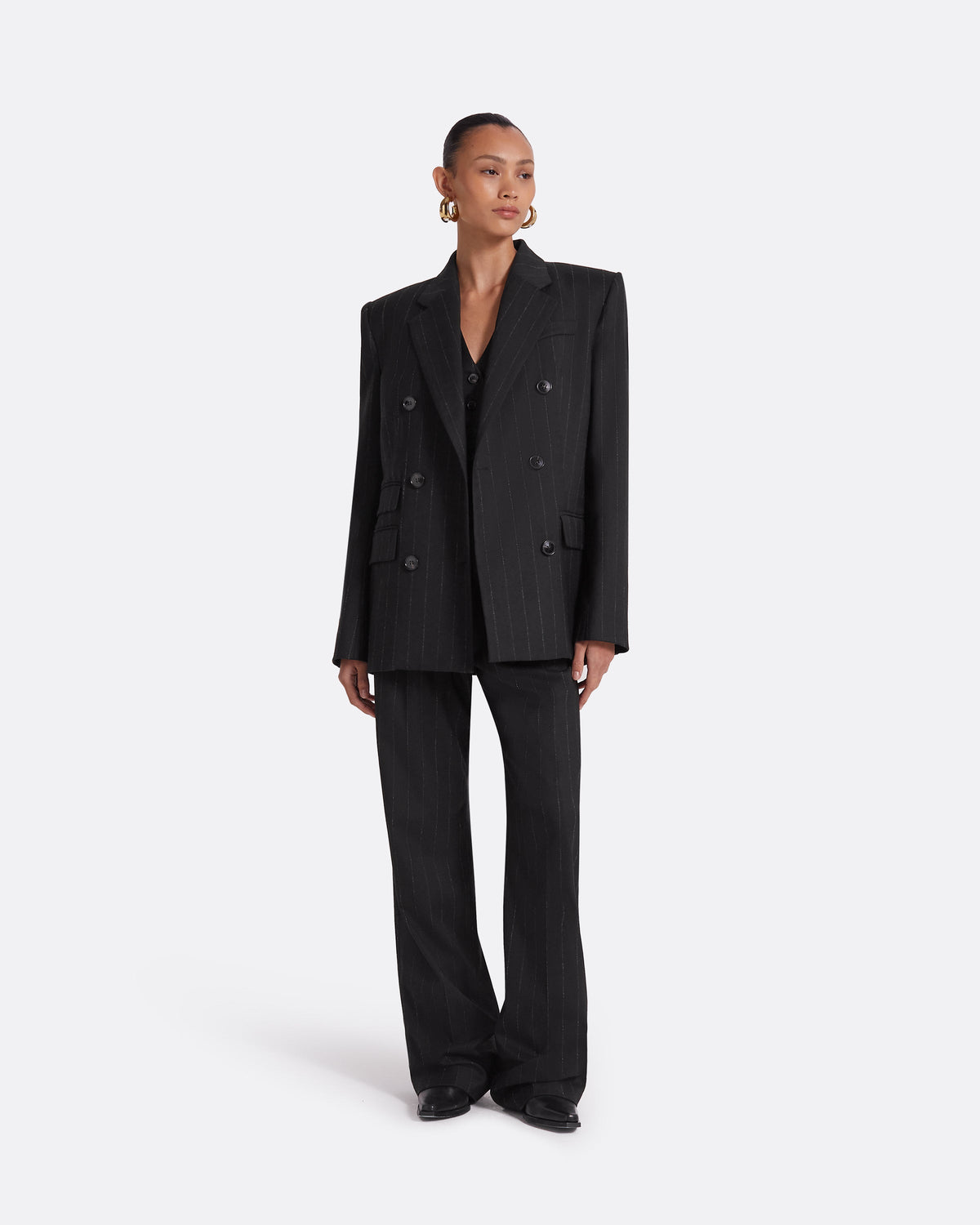 Ellan Pinstripe Jacket