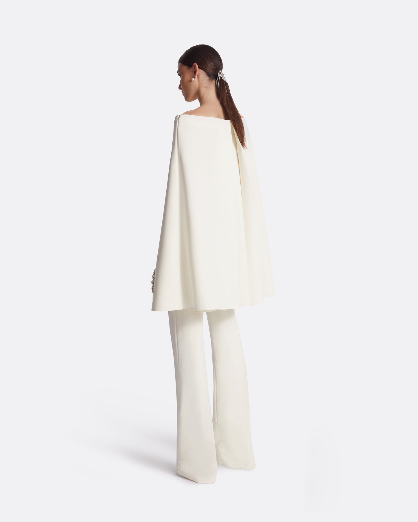 Manorel Ivory Harness & Myrine Jumpsuit