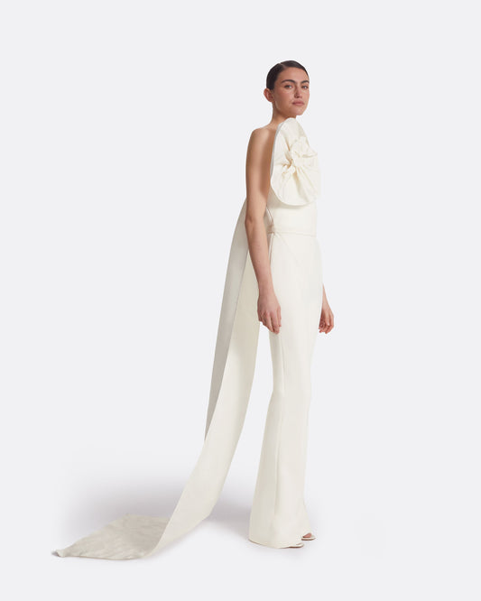 Omi Ivory Jumpsuit