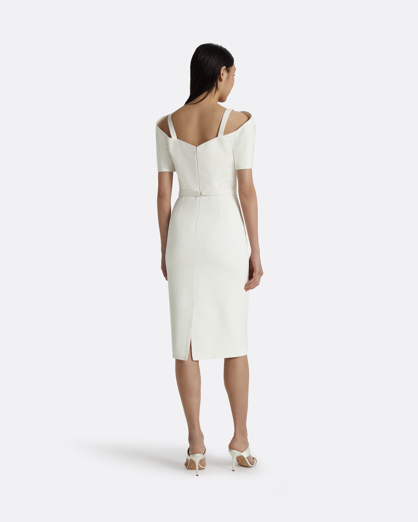 Kara Ivory Midi Dress