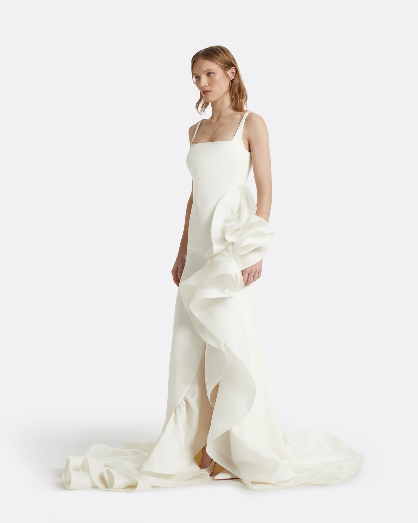Yana Ivory Long Dress
