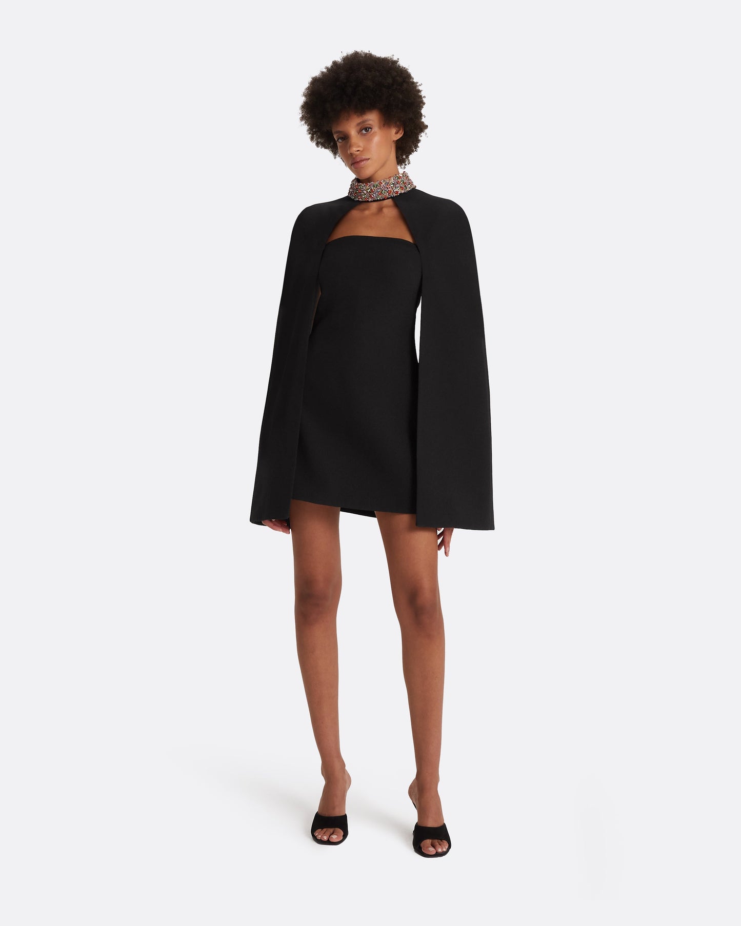 Harlow Black Short Dress