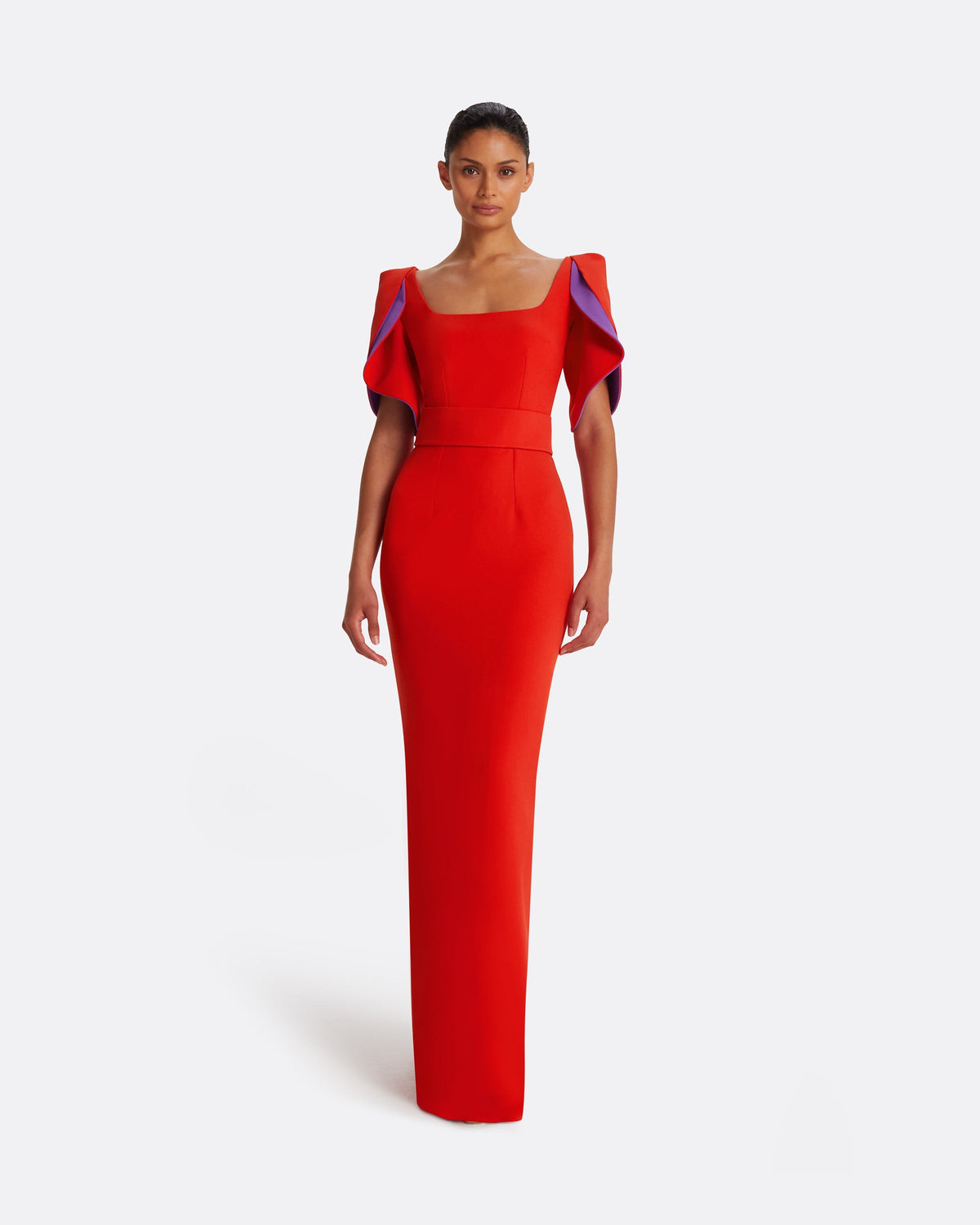 Dara Scarlet Long Dress