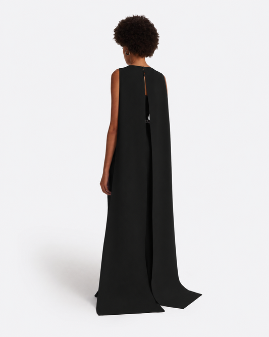 Ginevra Black Long Dress