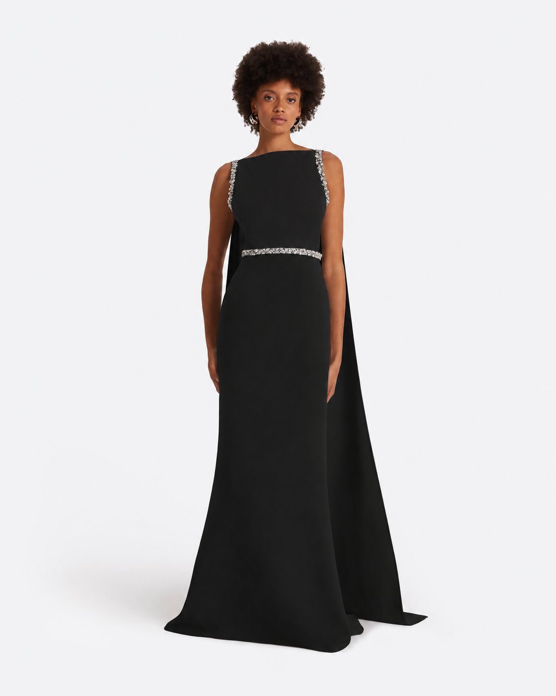 Ginevra Black Long Dress