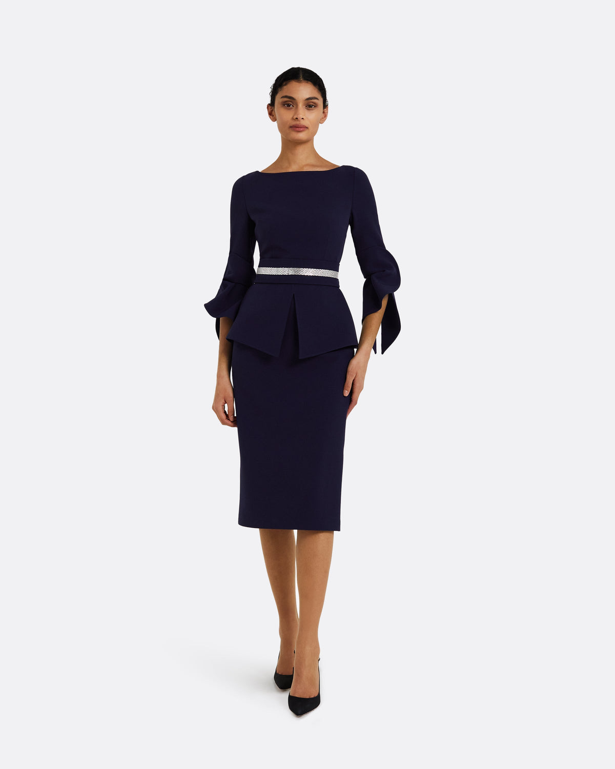 Alondra Azurite Midi Dress