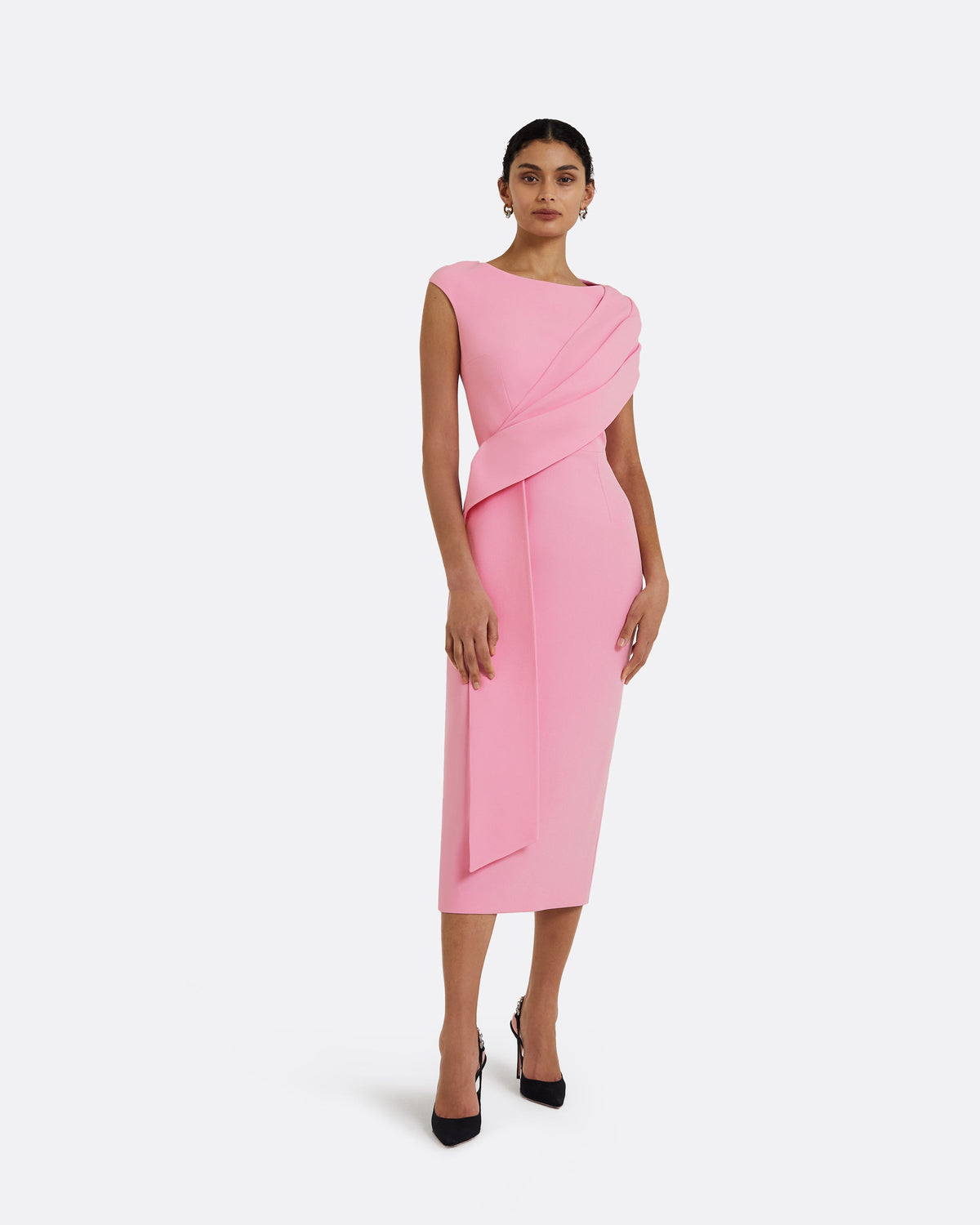 Regina Begonia Midi Dress