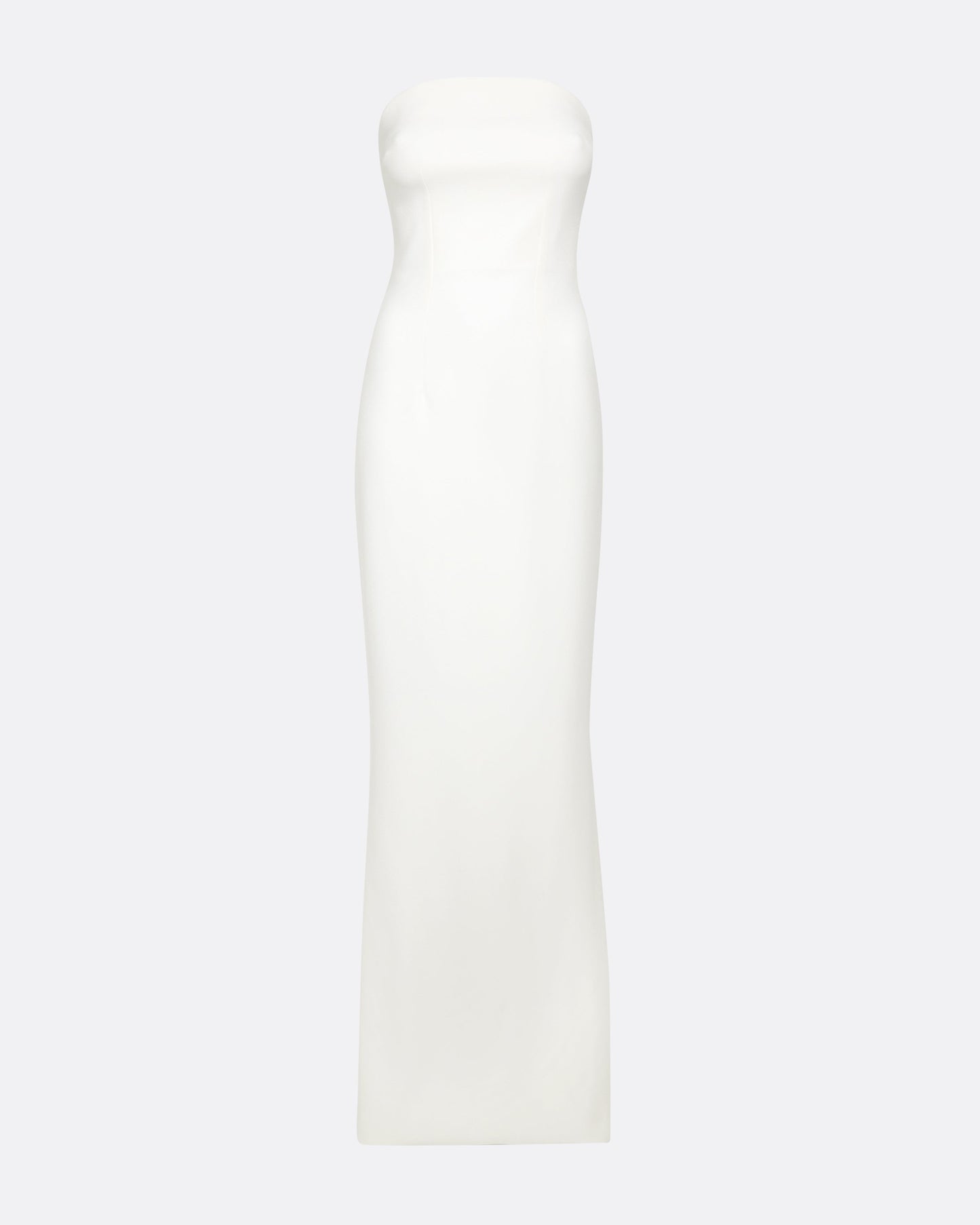 Soshin Ivory Strapless Dress