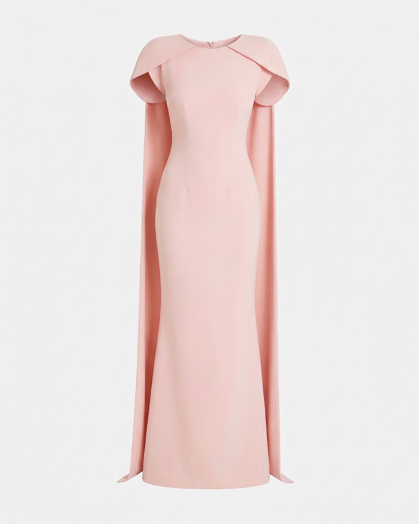 Ginkgo Long Dress in Pale Pink
