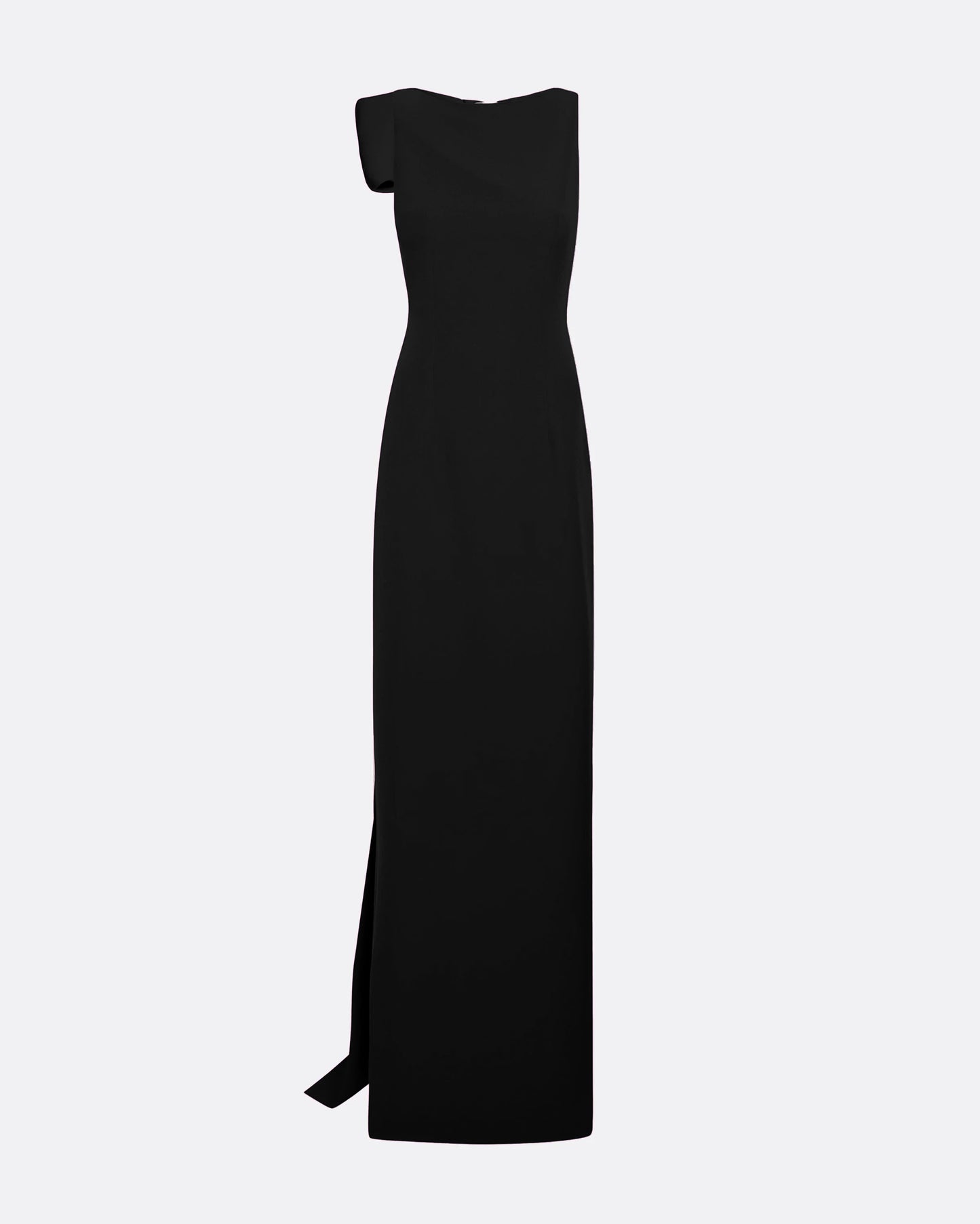 Celestia Black Long Dress