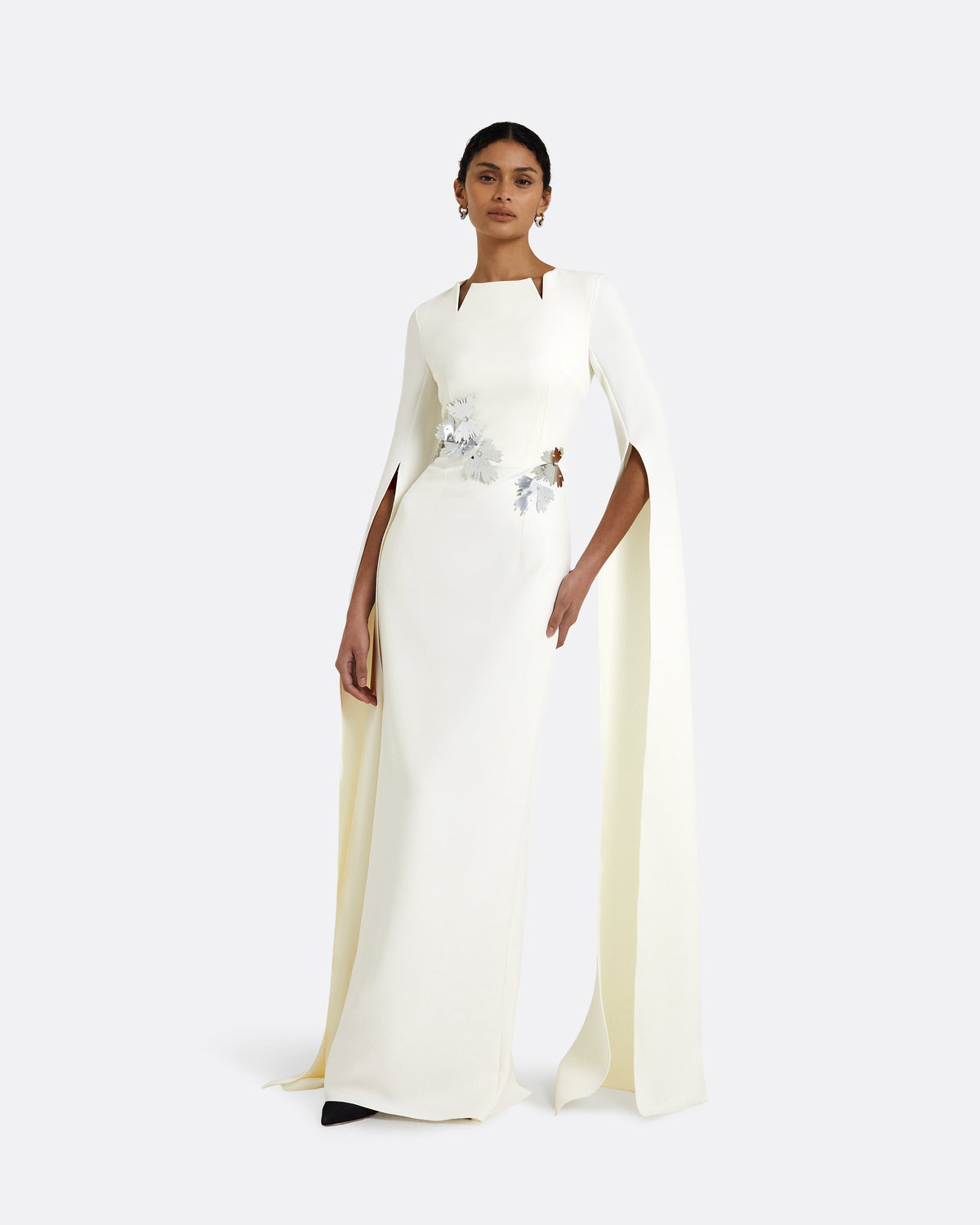 Talin Embroidered Long Dress