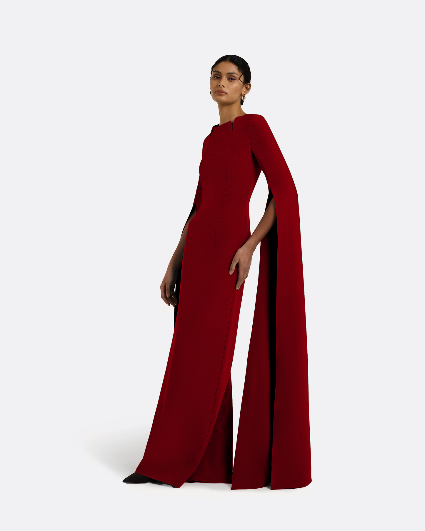 Talin Azalea Red Long Dress