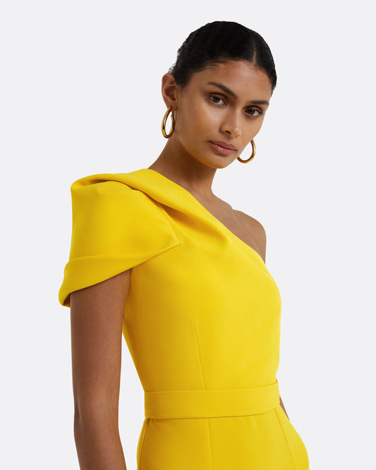 Kora Canary Long Dress