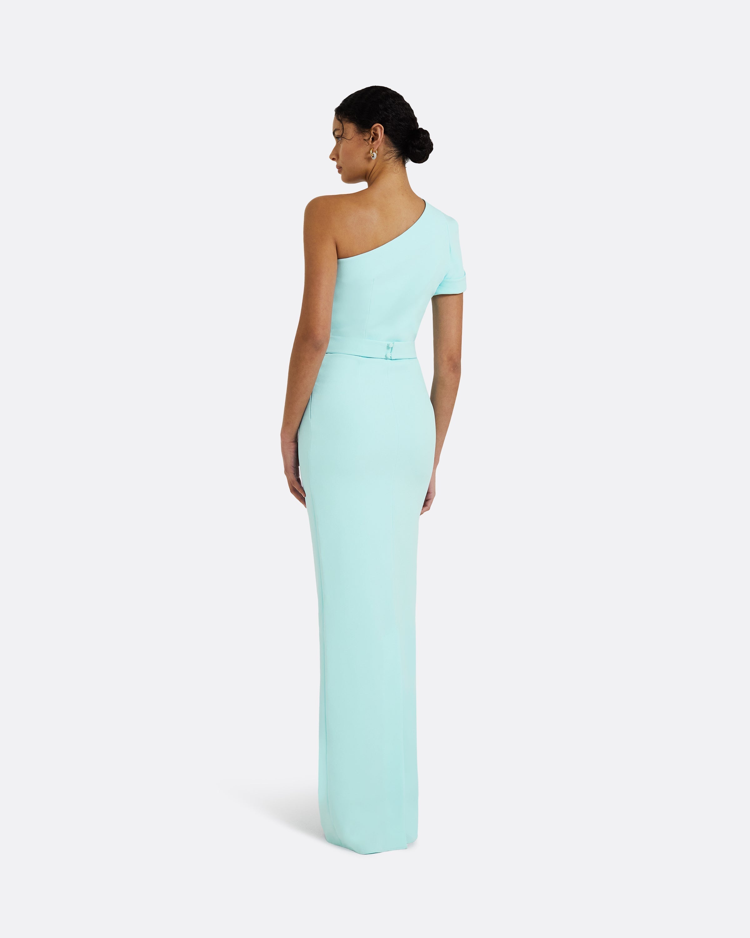 Kora Mint Long Dress – Safiyaa London