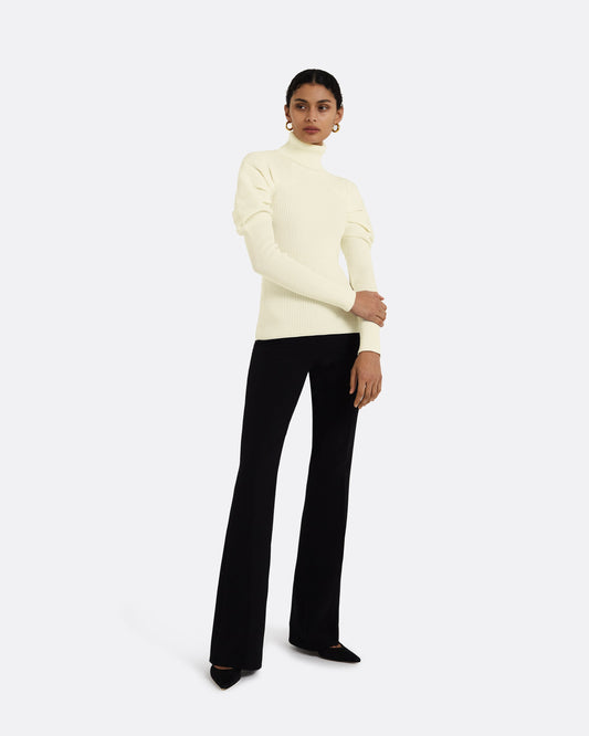 Karine Ivory Knit Top