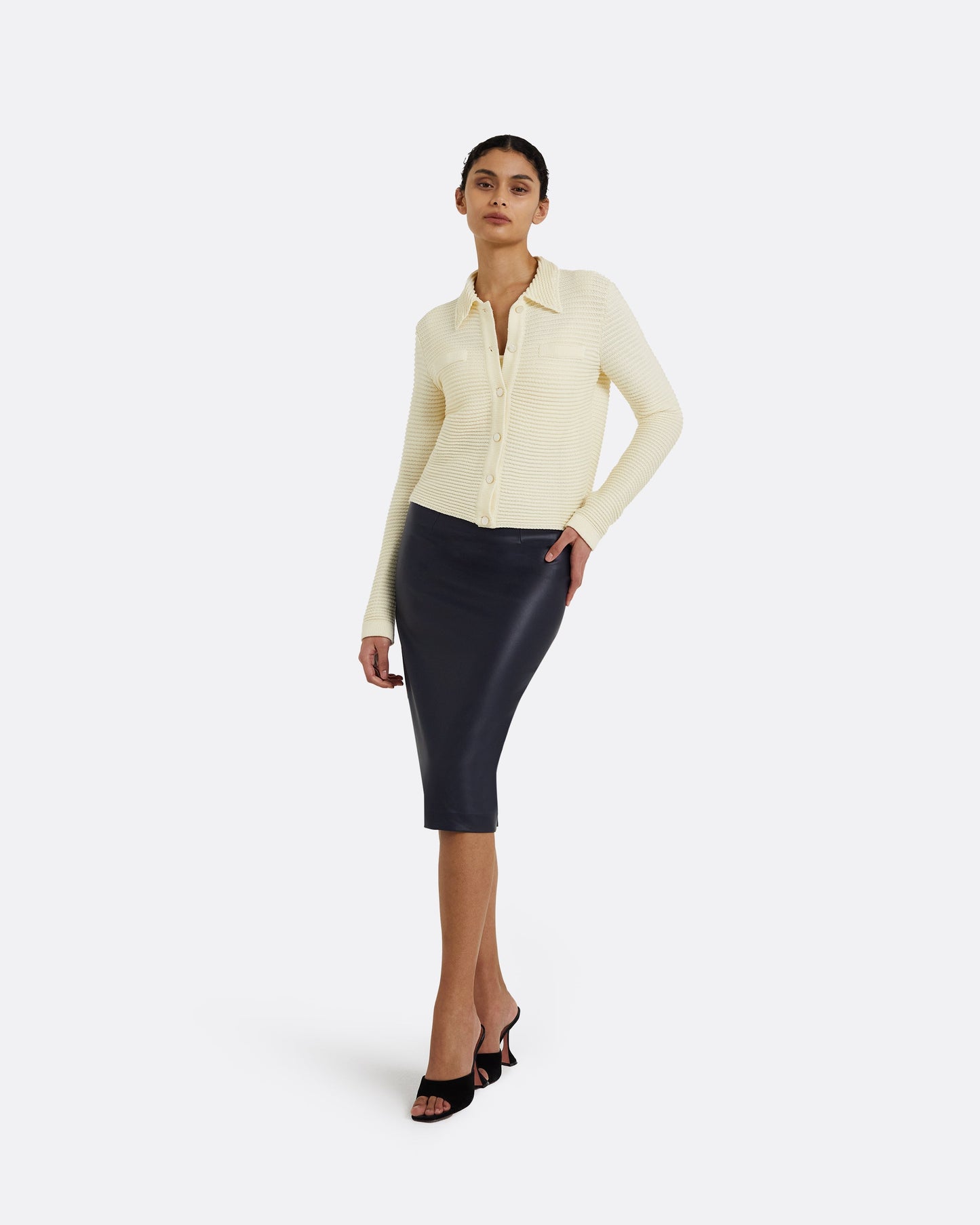 Artemis Ivory Crochet Jacket