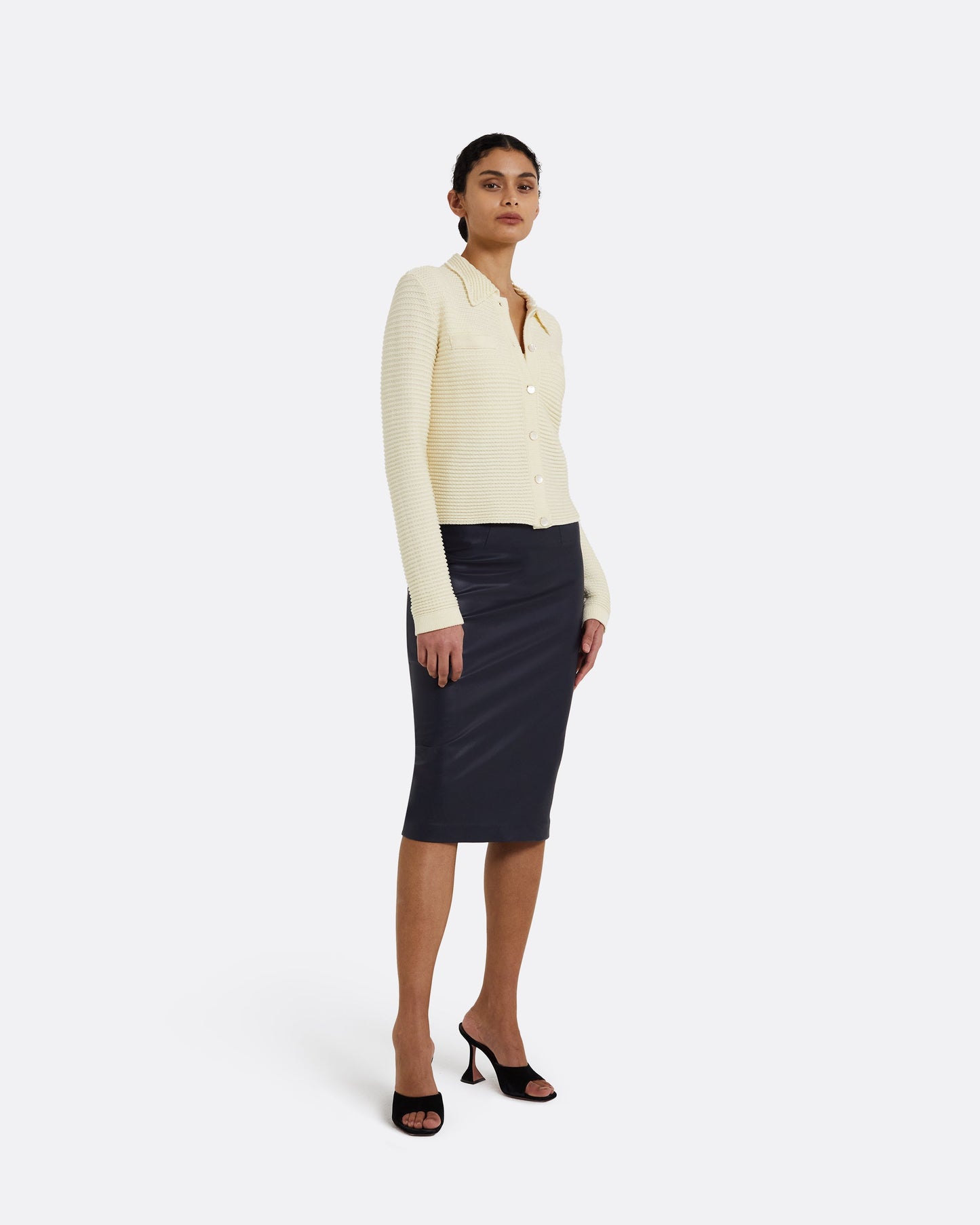 Artemis Ivory Crochet Jacket