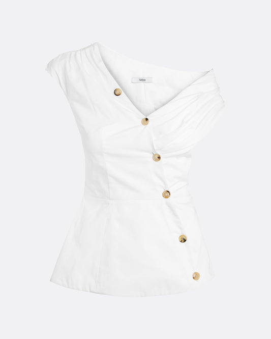 Yaren Ivory Top