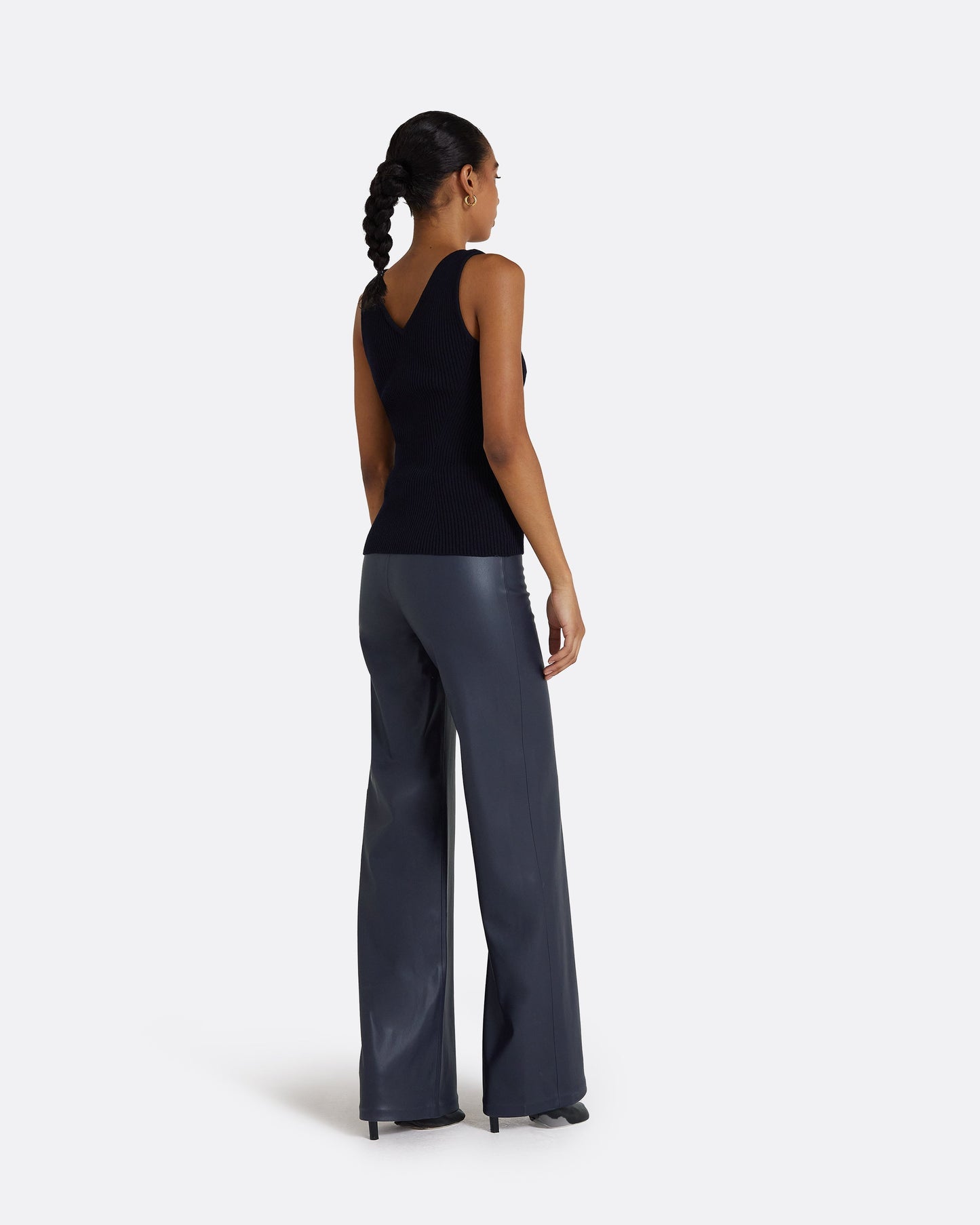 Sabrine Navy Knit