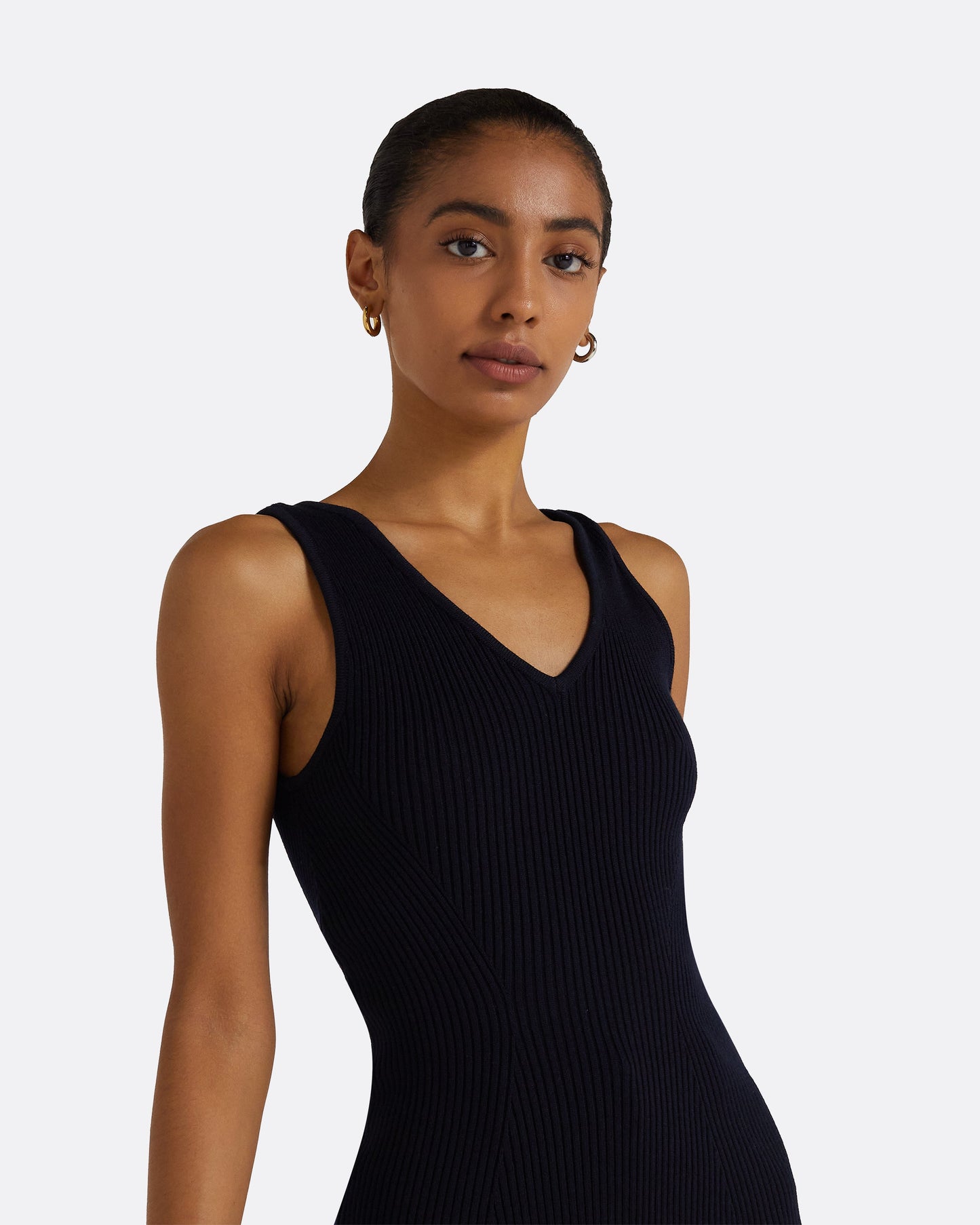Sabrine Navy Knit