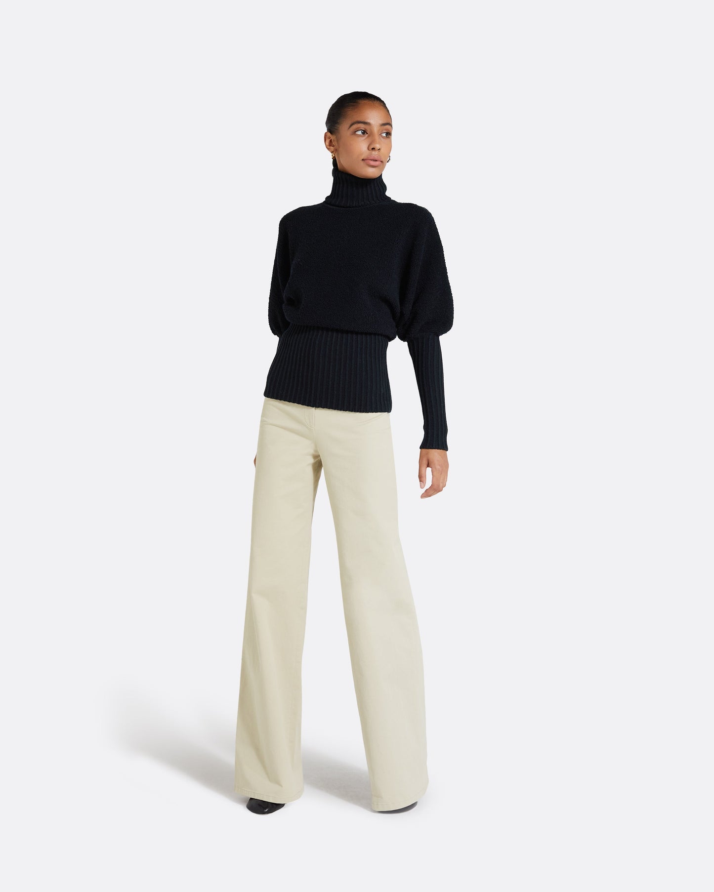 Sara Navy Knit