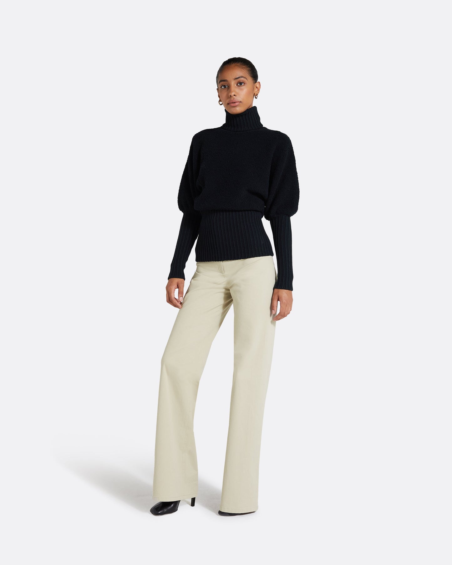 Sara Navy Knit