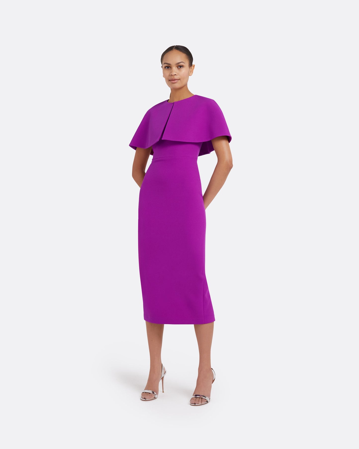 Kepuret Magenta Cape