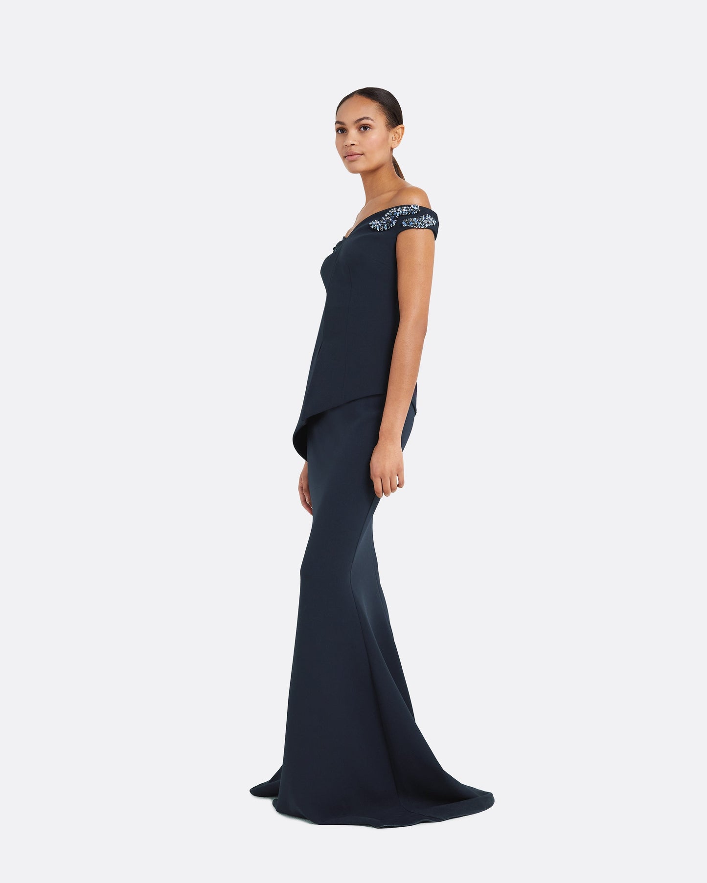 Gayeta Midnight Navy Skirt