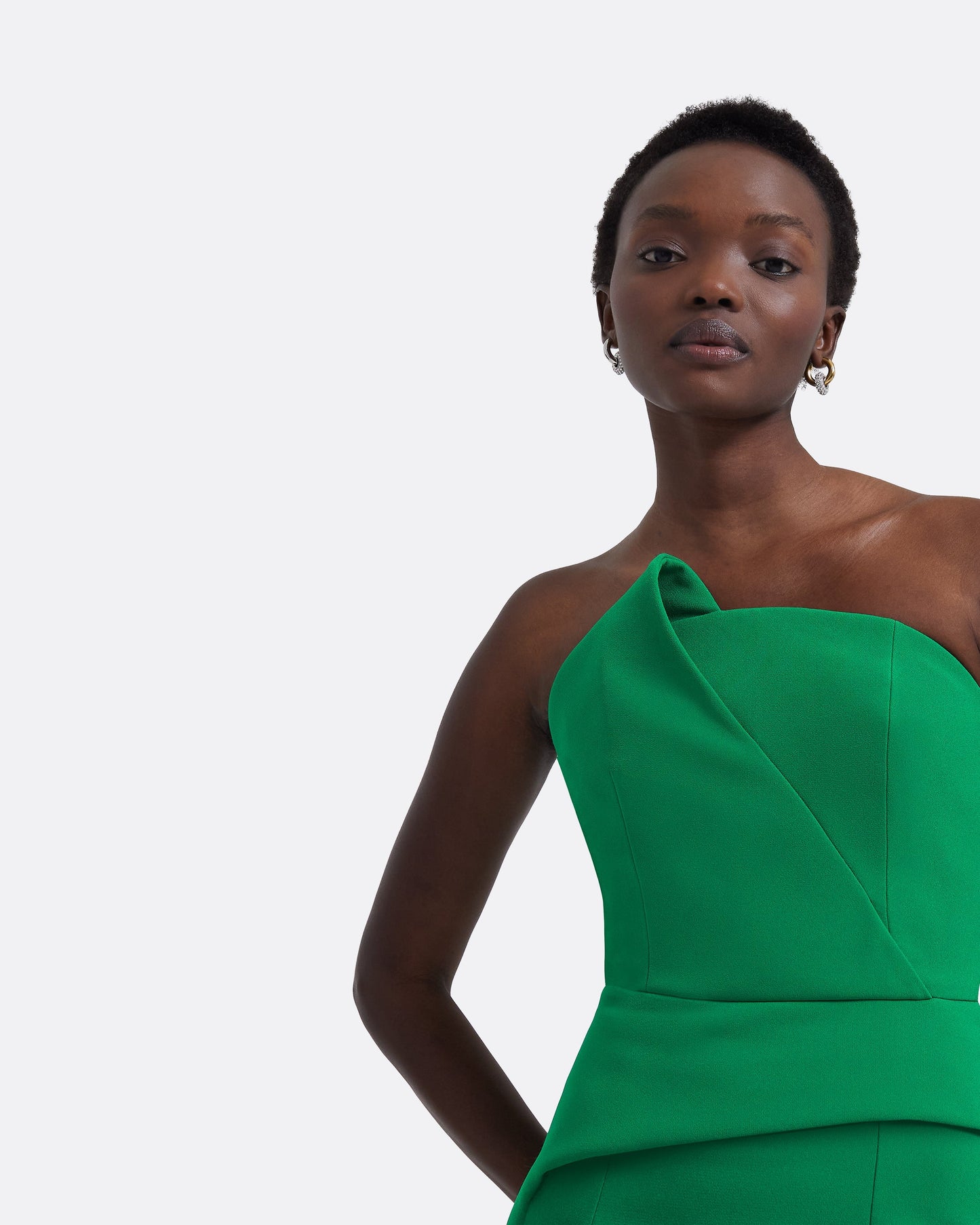 Delani Jewel Green Midi Dress