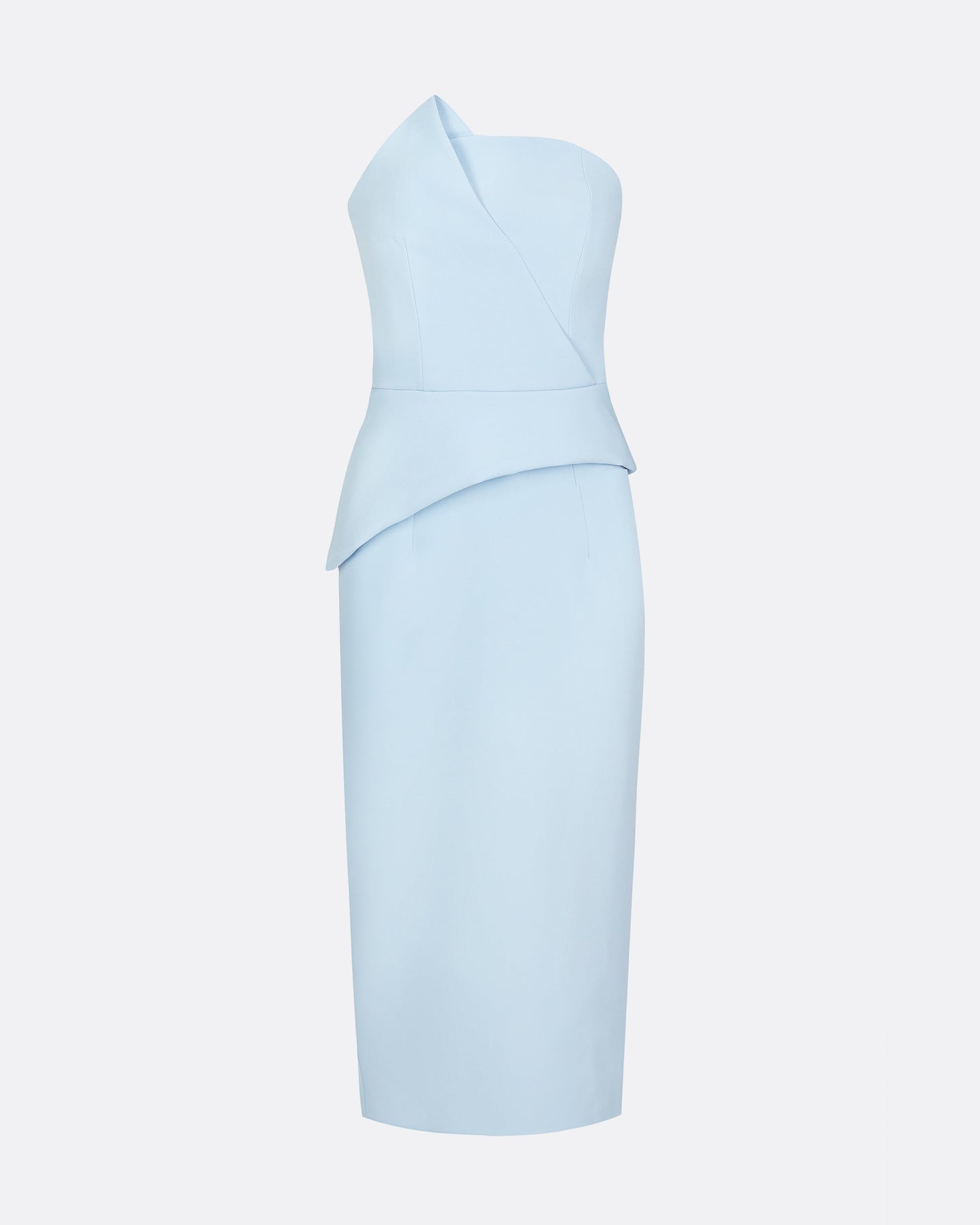 Delani Pale Blue Midi Dress