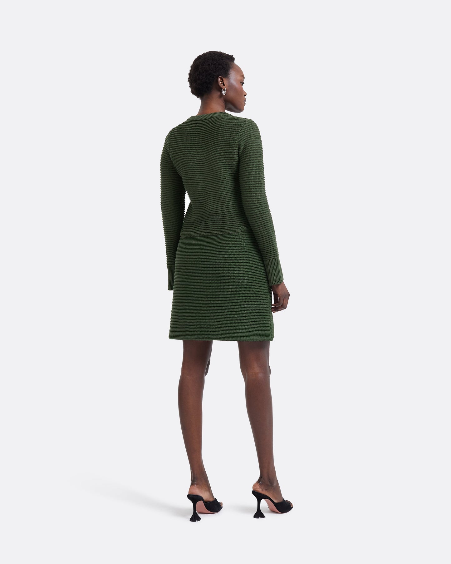 Kelly Olive Crochet Skirt