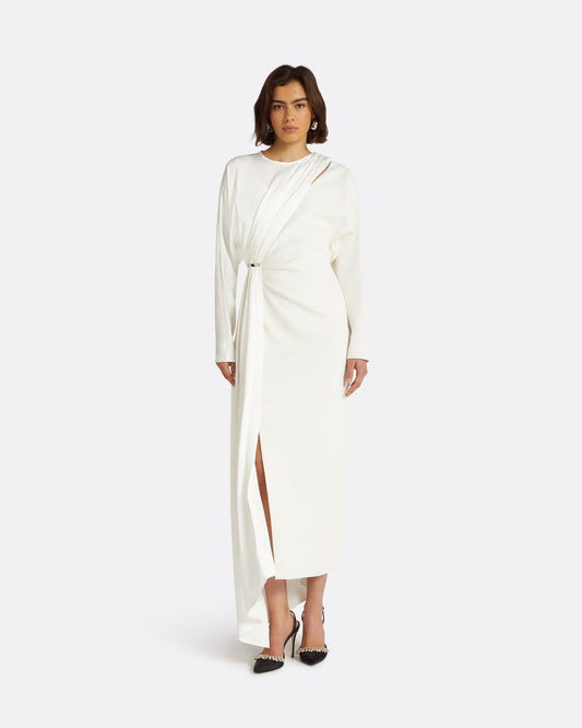 Winona Ivory Midi Dress