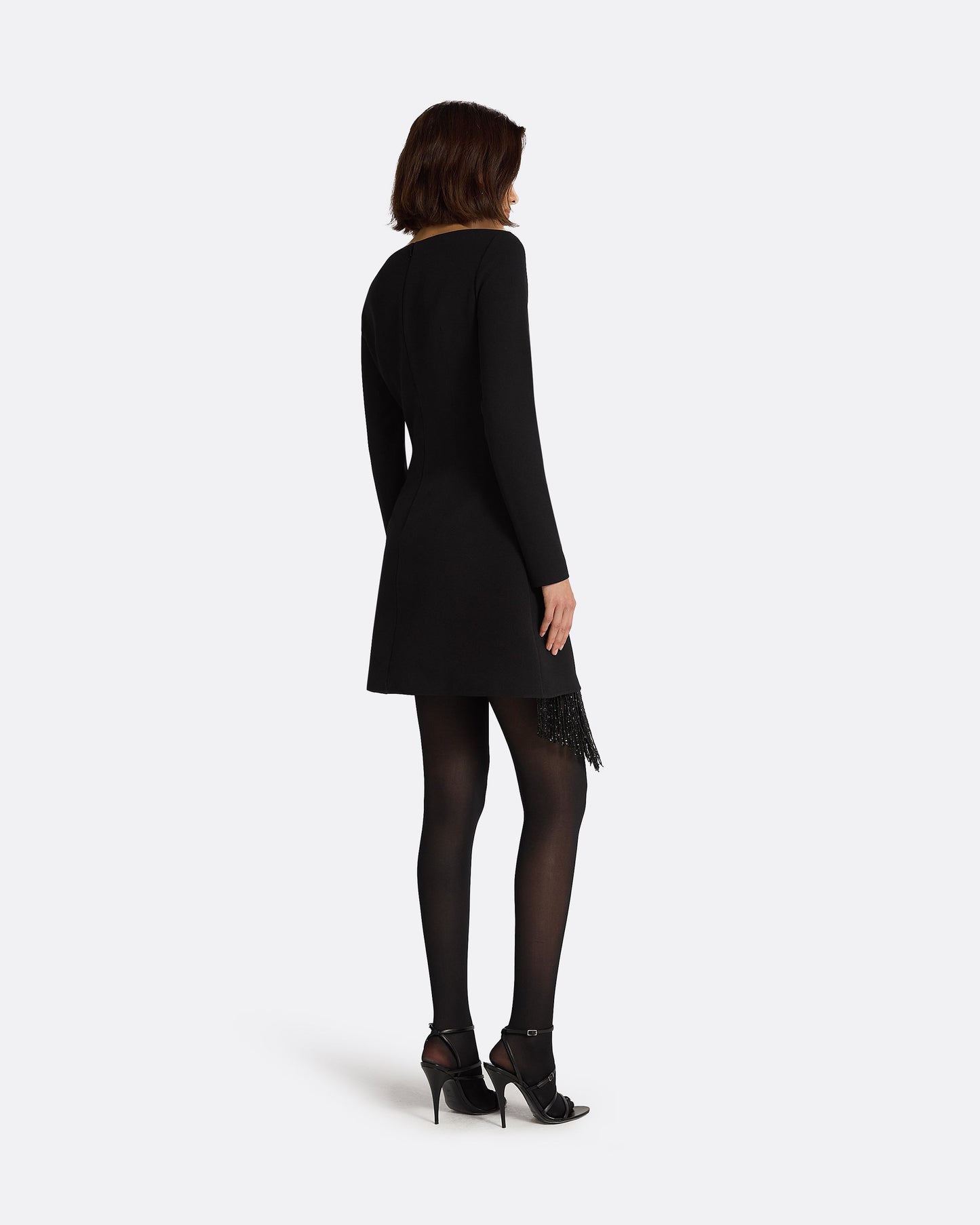 Corrina Black Short Dress