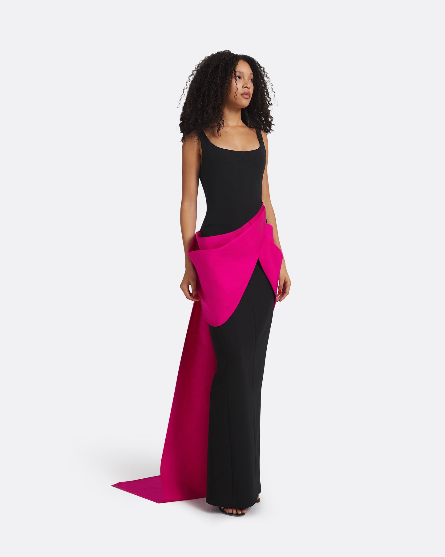 Salena Black & Beverley Long Dress