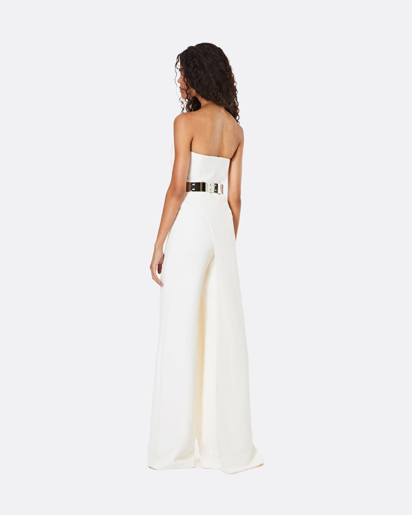 Ilaria Metal Waist Belt in Silver