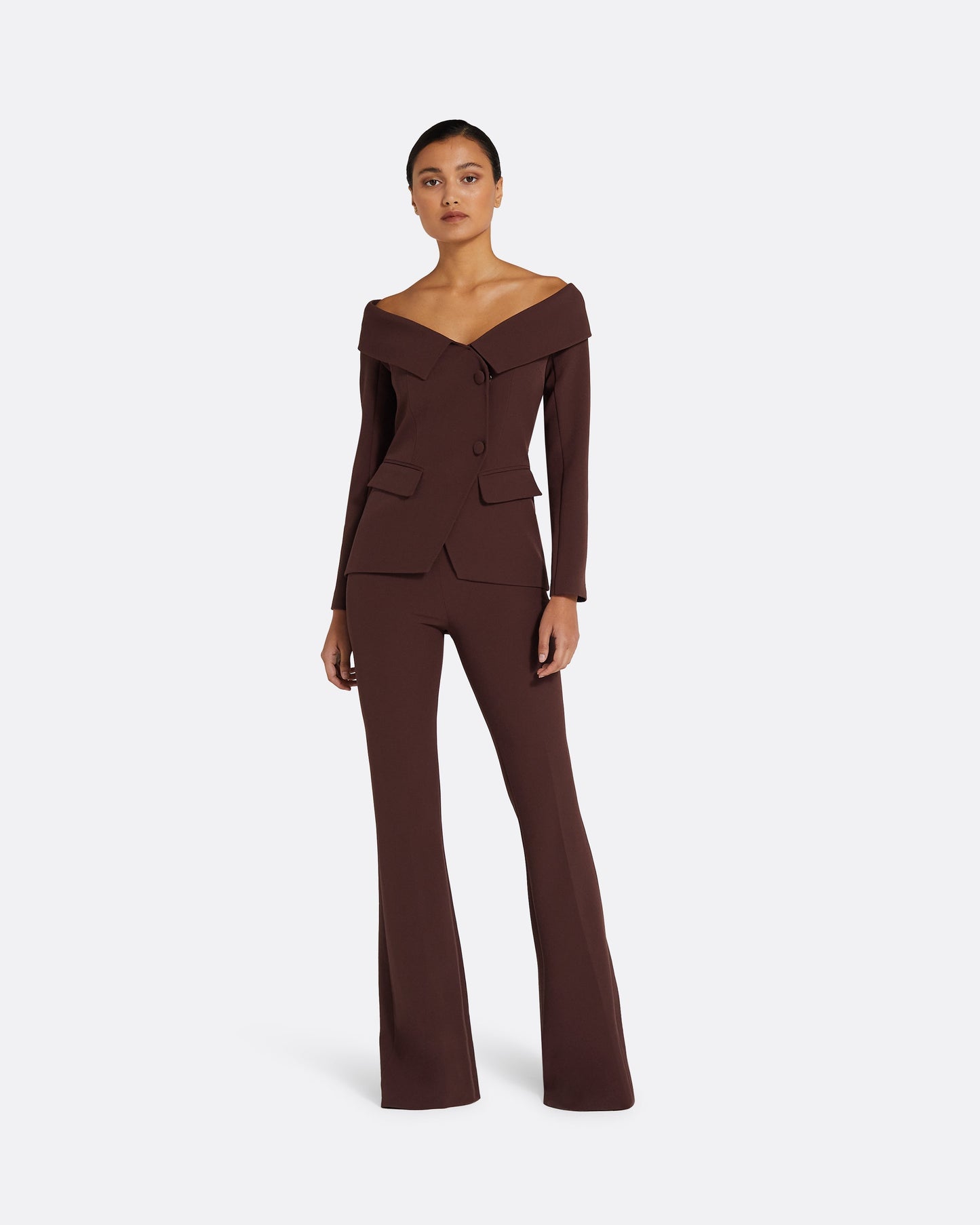 Halluana Burgundy Trousers