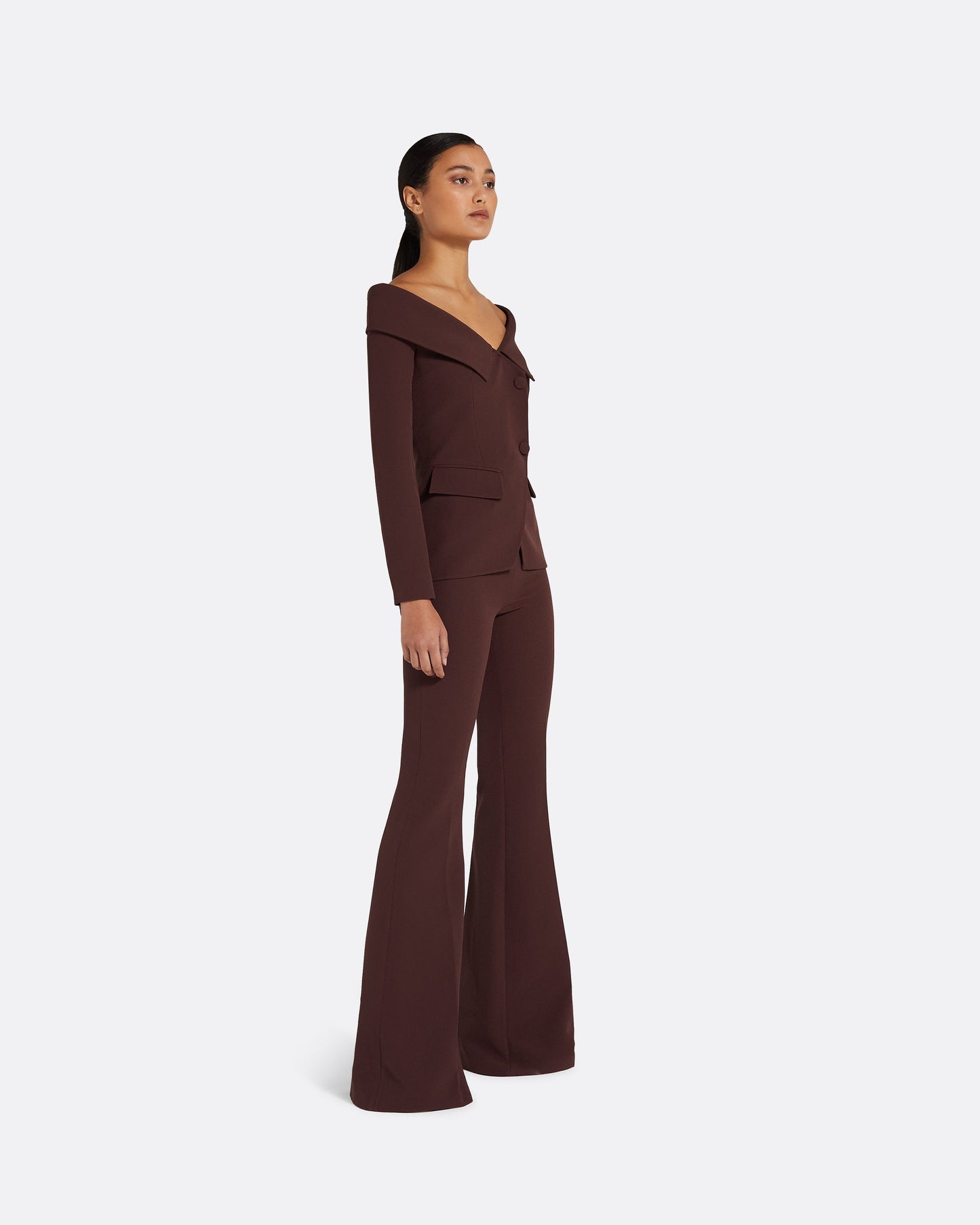 Halluana Burgundy Trousers