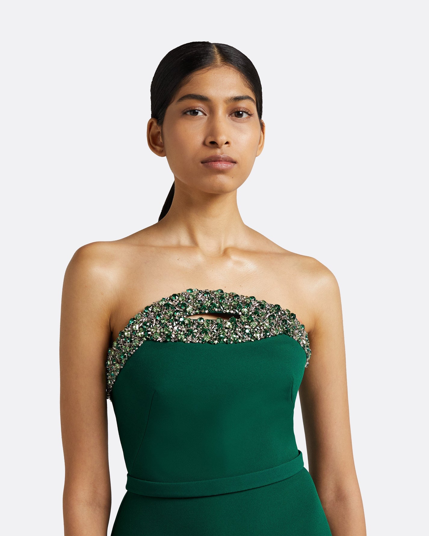 Donatella Botanic Long Dress With Antonia Gloves main image 1