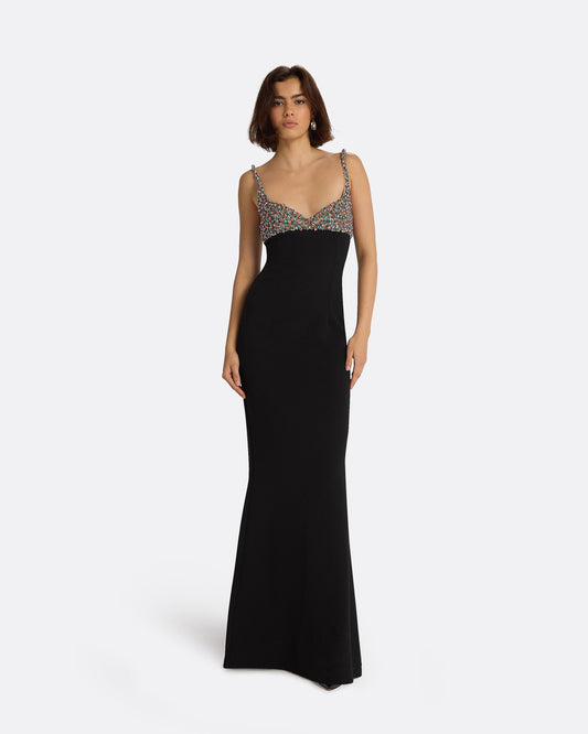 Beatriz Black Long Dress