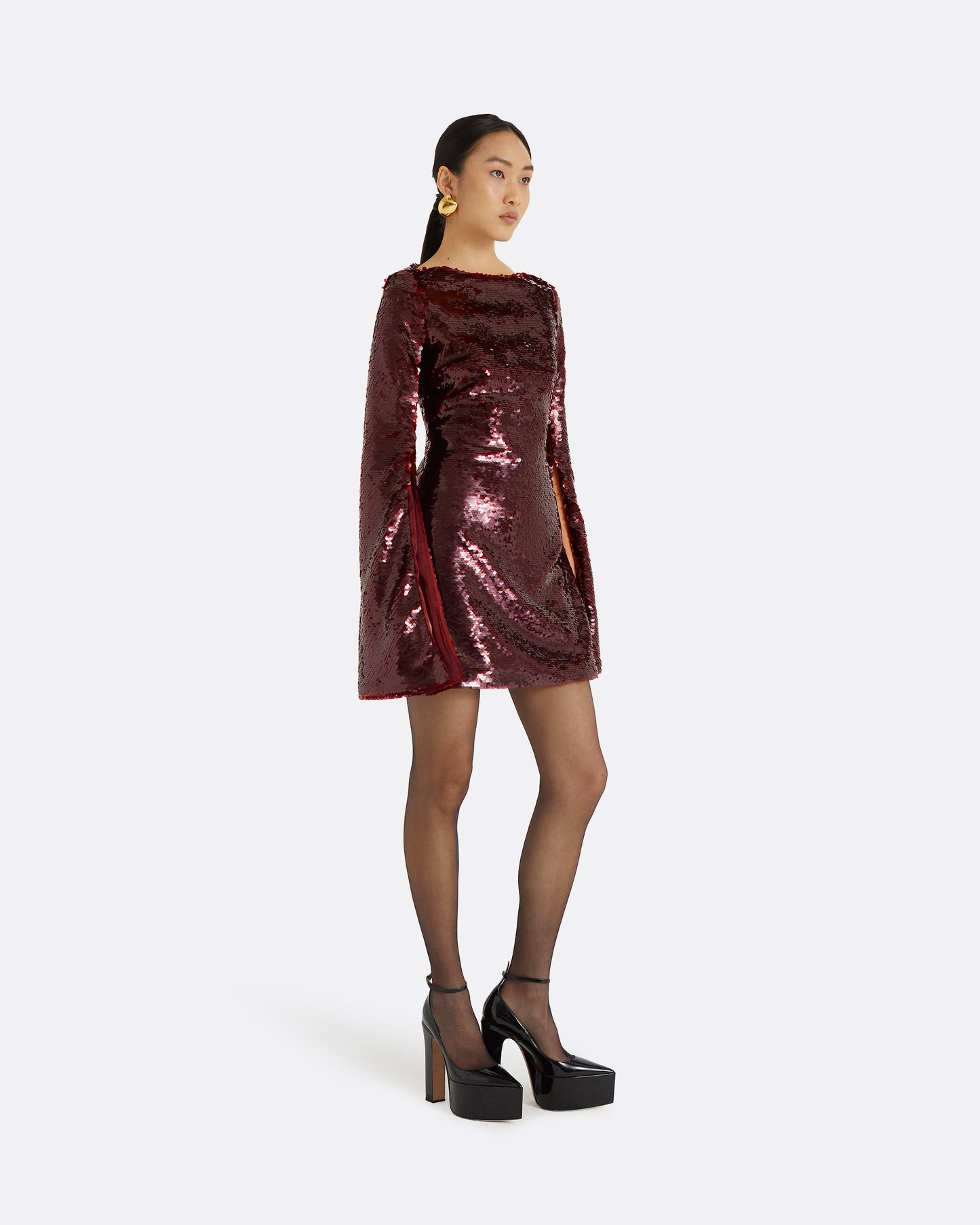 Allinae Rhubarb Short Dress