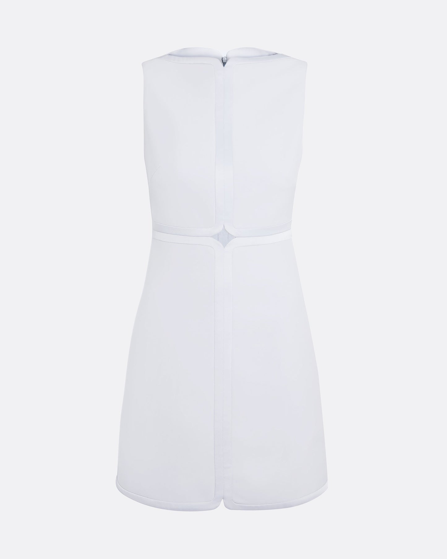 Isra Silk Blue Short Dress