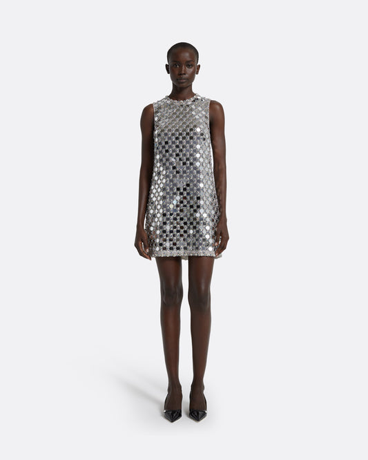 Amal Ivory & Multi-Pastel Short Dress